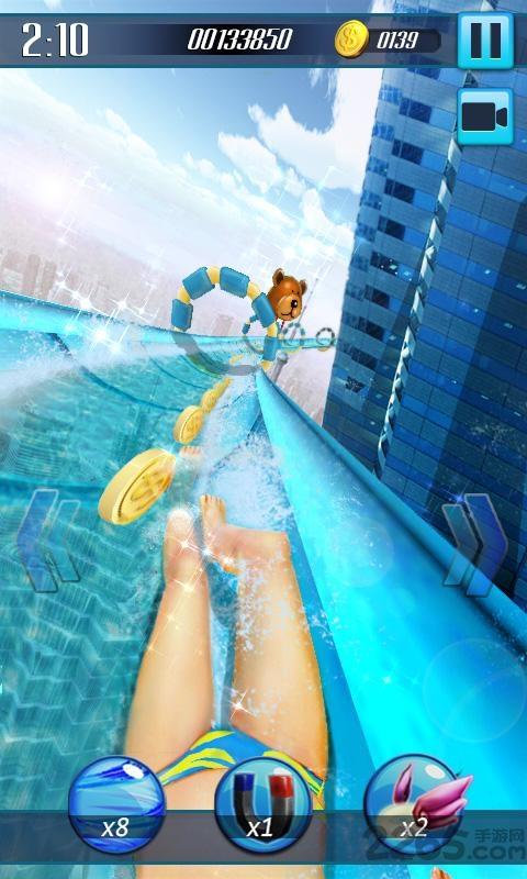 3d水滑梯中文破解版下载,3d水滑梯,竞速游戏,3d游戏